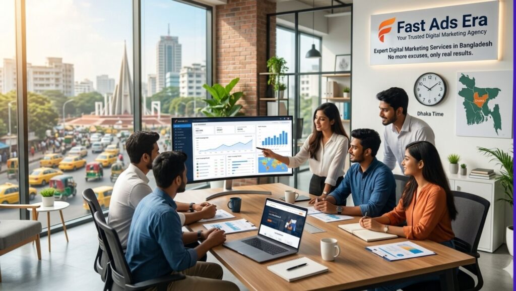 Fast Ads Era - Your Trusted Digital Marketing Agency in Dhaka, Bangladesh providing real results.